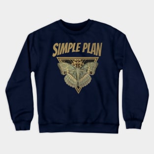 Simple Plan // Fly Away Butterfly Crewneck Sweatshirt